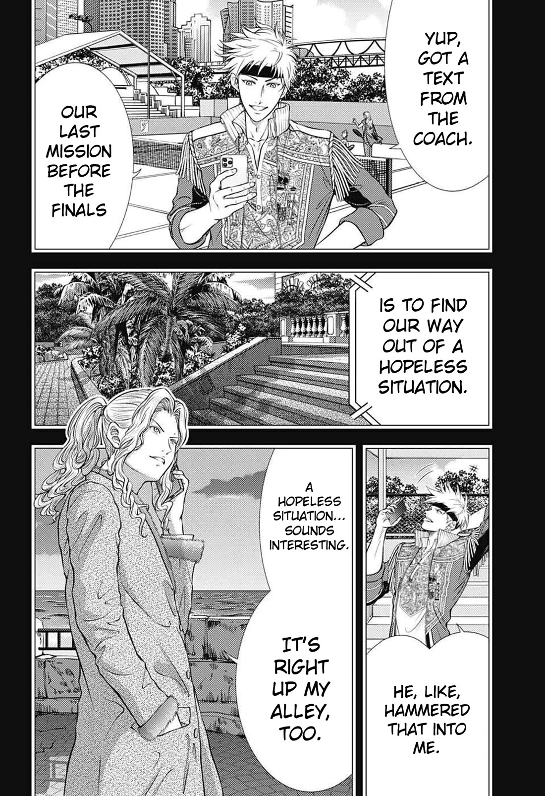 New Prince of Tennis Chapter 402 page 10 - Chapter 402: Do Your Best!