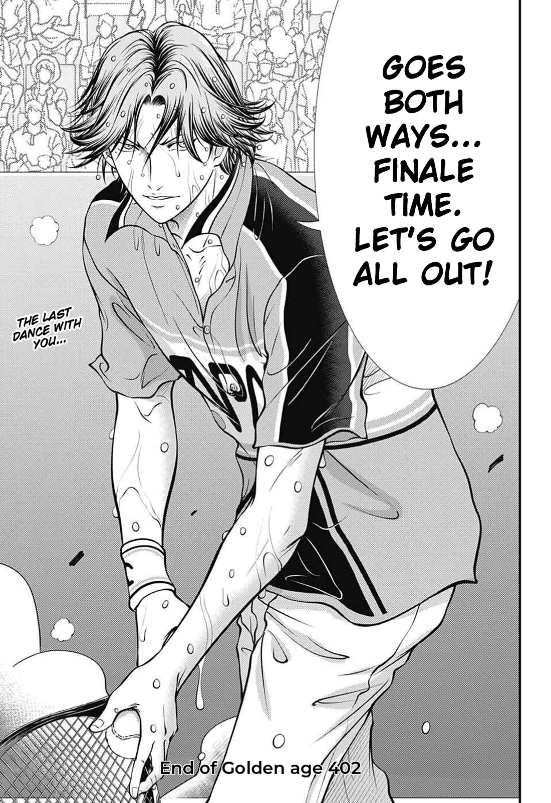 New Prince of Tennis Chapter 402 page 13 - Chapter 402: Do Your Best!