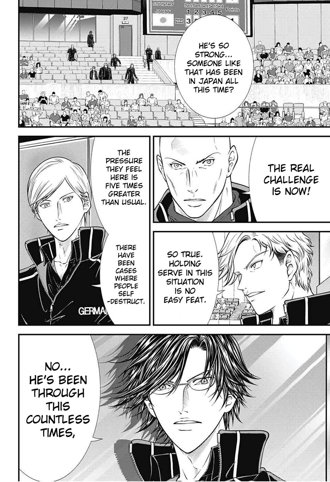 New Prince of Tennis Chapter 402 page 2 - Chapter 402: Do Your Best!