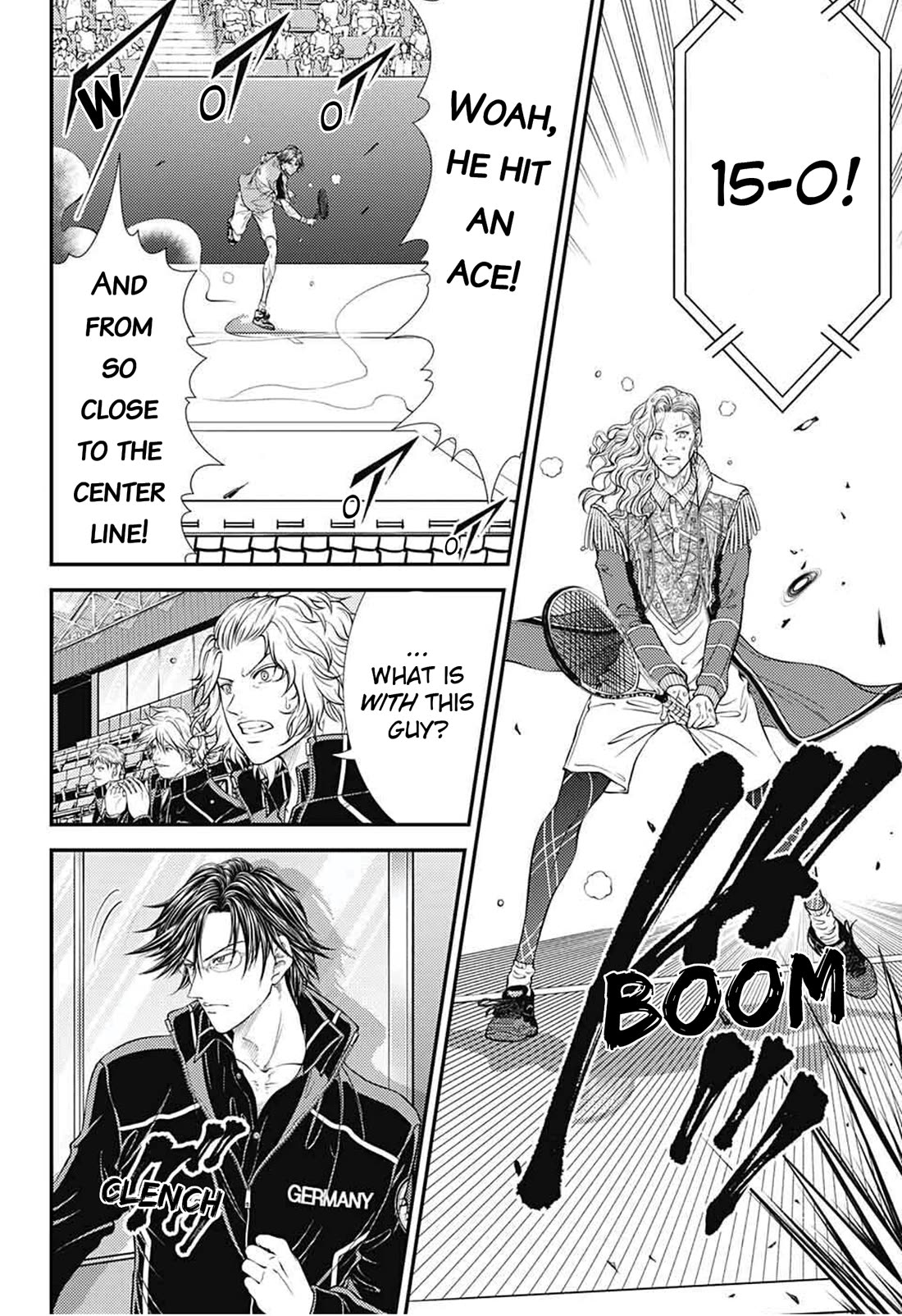 New Prince of Tennis Chapter 402 page 4 - Chapter 402: Do Your Best!