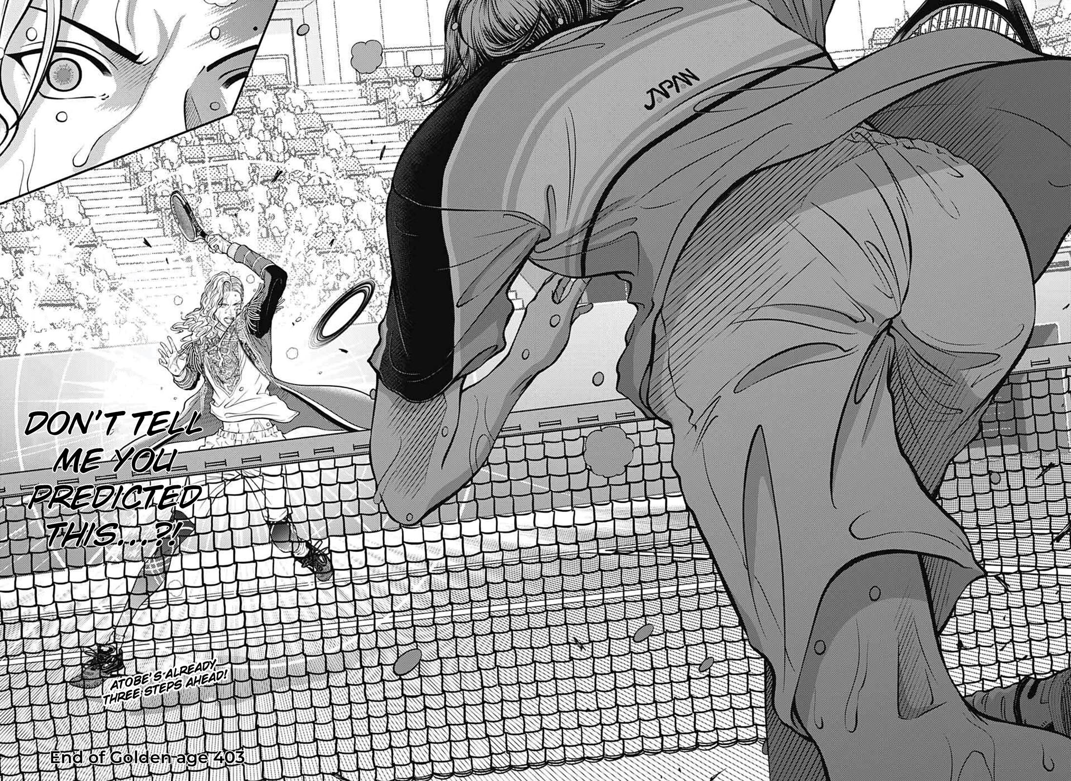 New Prince of Tennis Chapter 403 page 11 - Chapter 403: KING'S GAMBIT