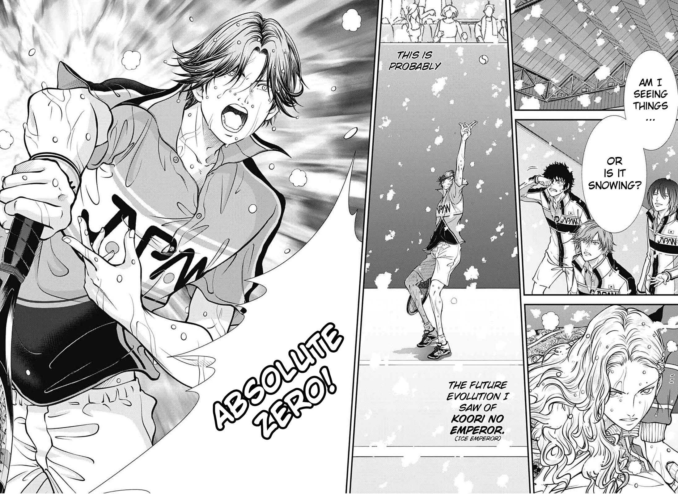 New Prince of Tennis Chapter 403 page 3 - Chapter 403: KING'S GAMBIT