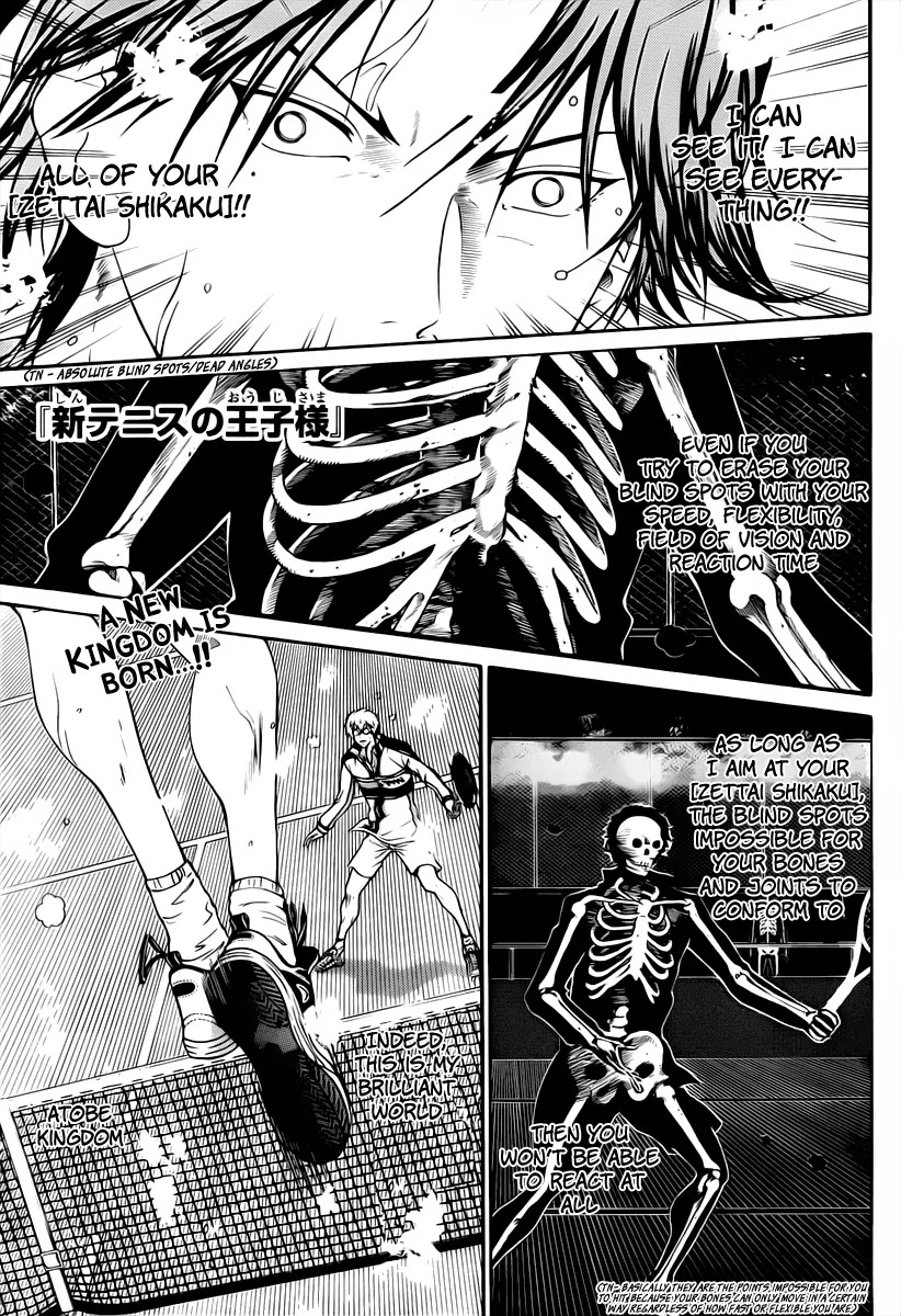 New Prince of Tennis Chapter 44 page 1 - Chapter 44 : Toward The Tiebreak