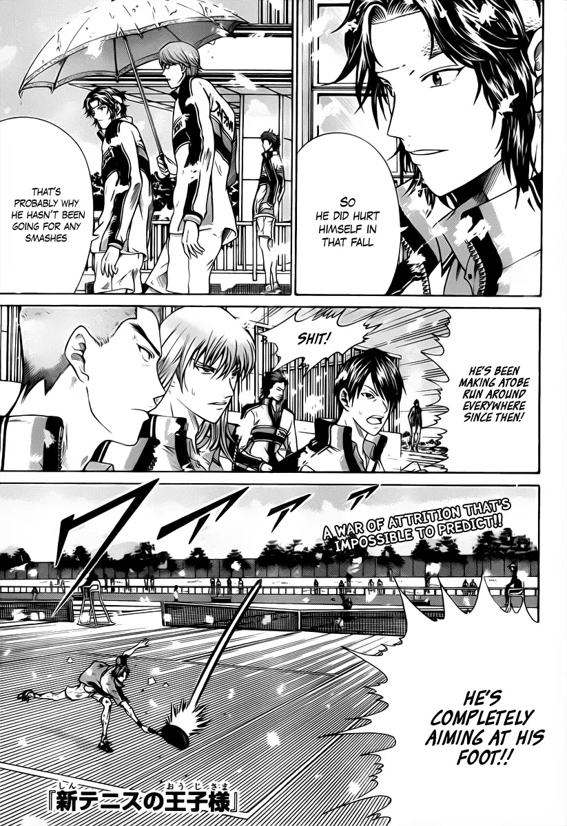New Prince of Tennis Chapter 45 page 1 - Chapter 45 : Endurance Battle