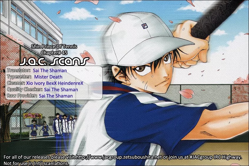 New Prince of Tennis Chapter 45 page 10 - Chapter 45 : Endurance Battle