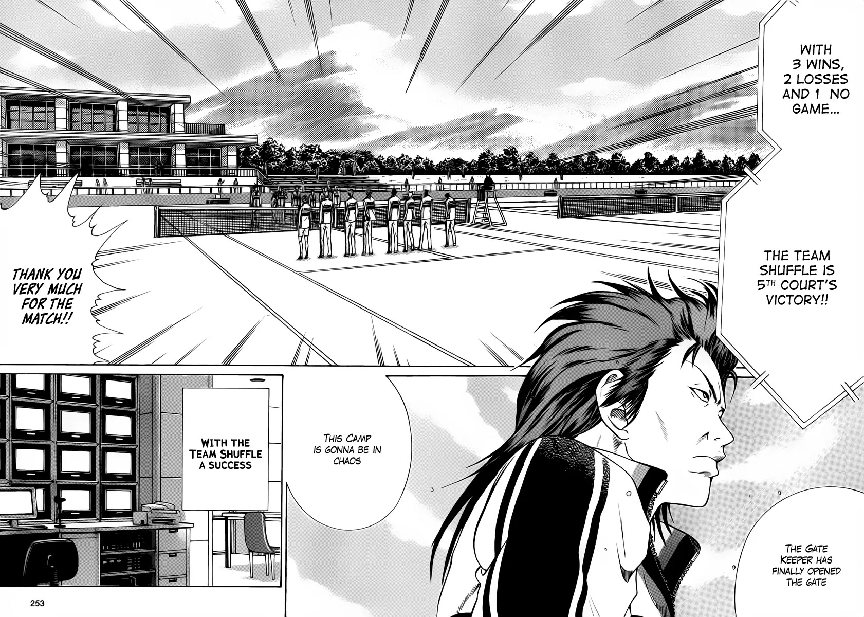 New Prince of Tennis Chapter 47 page 5 - Chapter 47 : The Open Gate