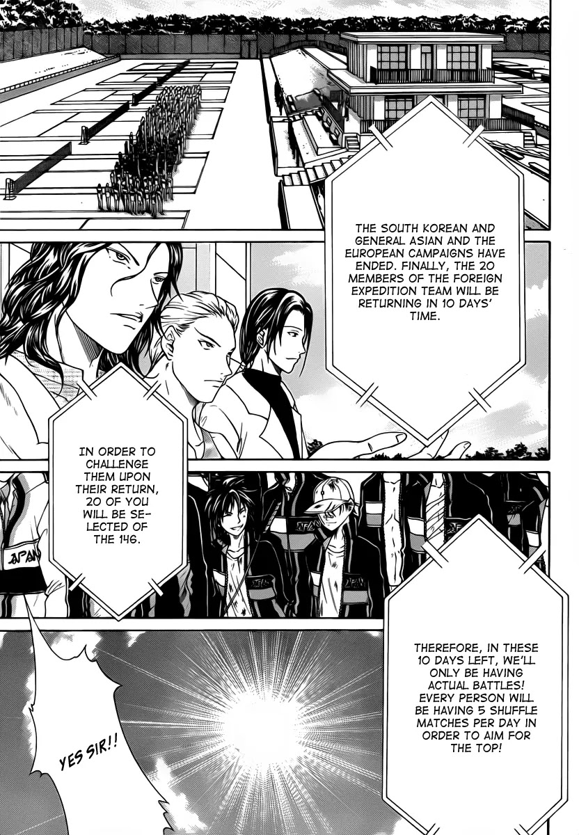 New Prince of Tennis Chapter 48 page 11 - Chapter 48 : The Returns Of The Losers