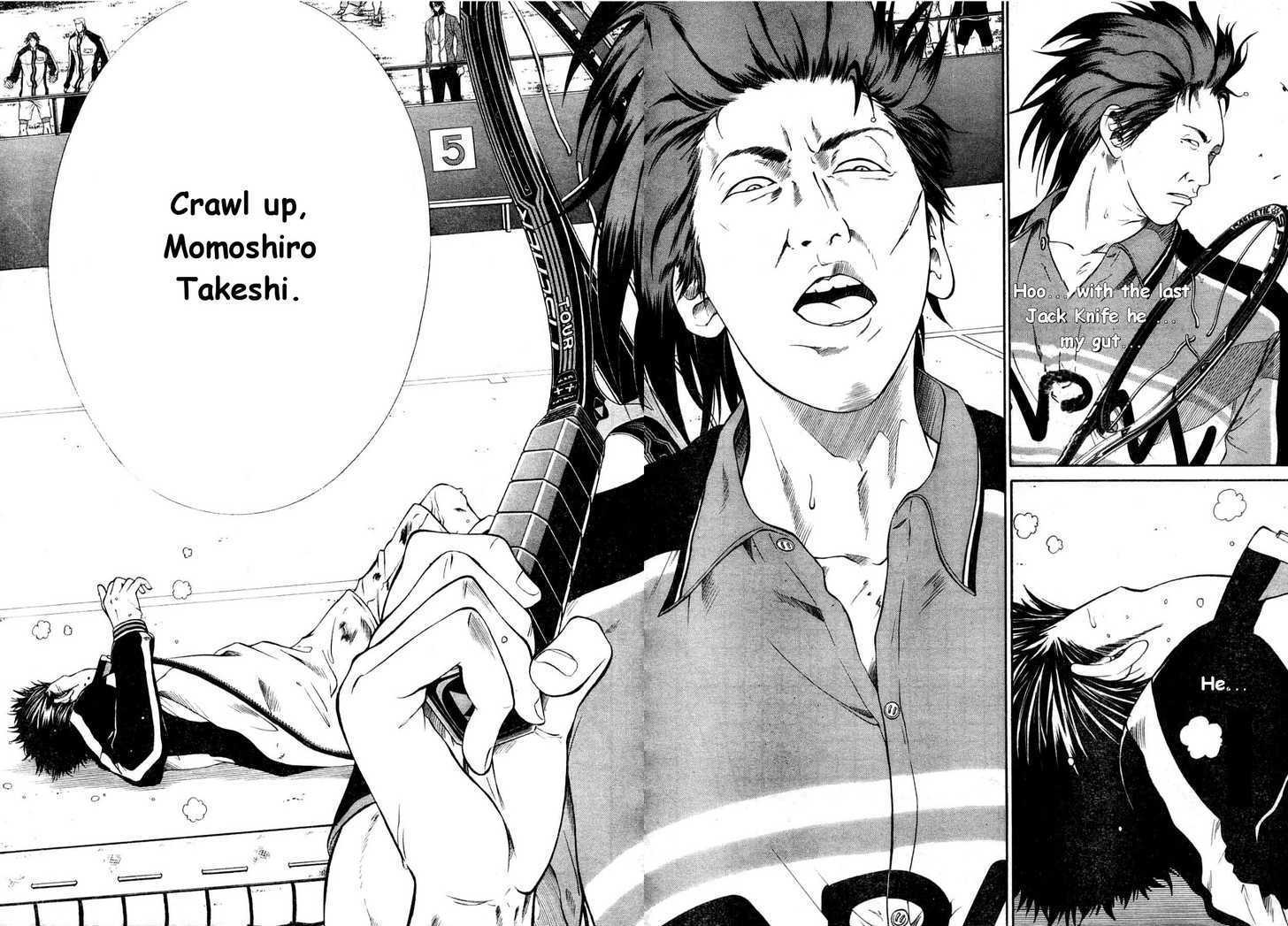 New Prince of Tennis Chapter 5 page 15 - Chapter 5 : Momoshiro's Determination