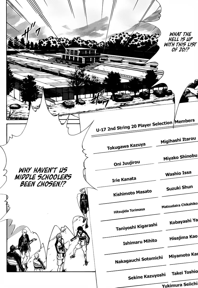 New Prince of Tennis Chapter 50 page 10 - Chapter 50 : VS The Overseas Expedition Group