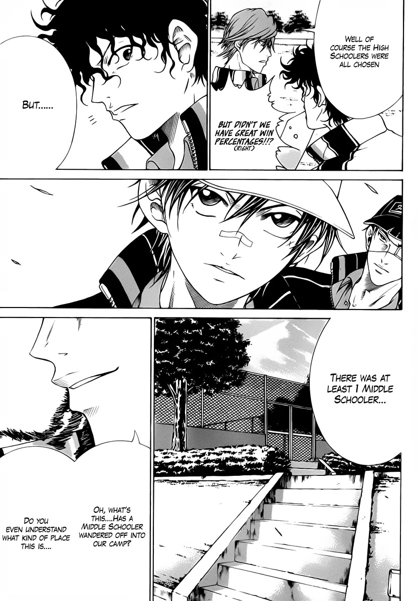 New Prince of Tennis Chapter 50 page 11 - Chapter 50 : VS The Overseas Expedition Group