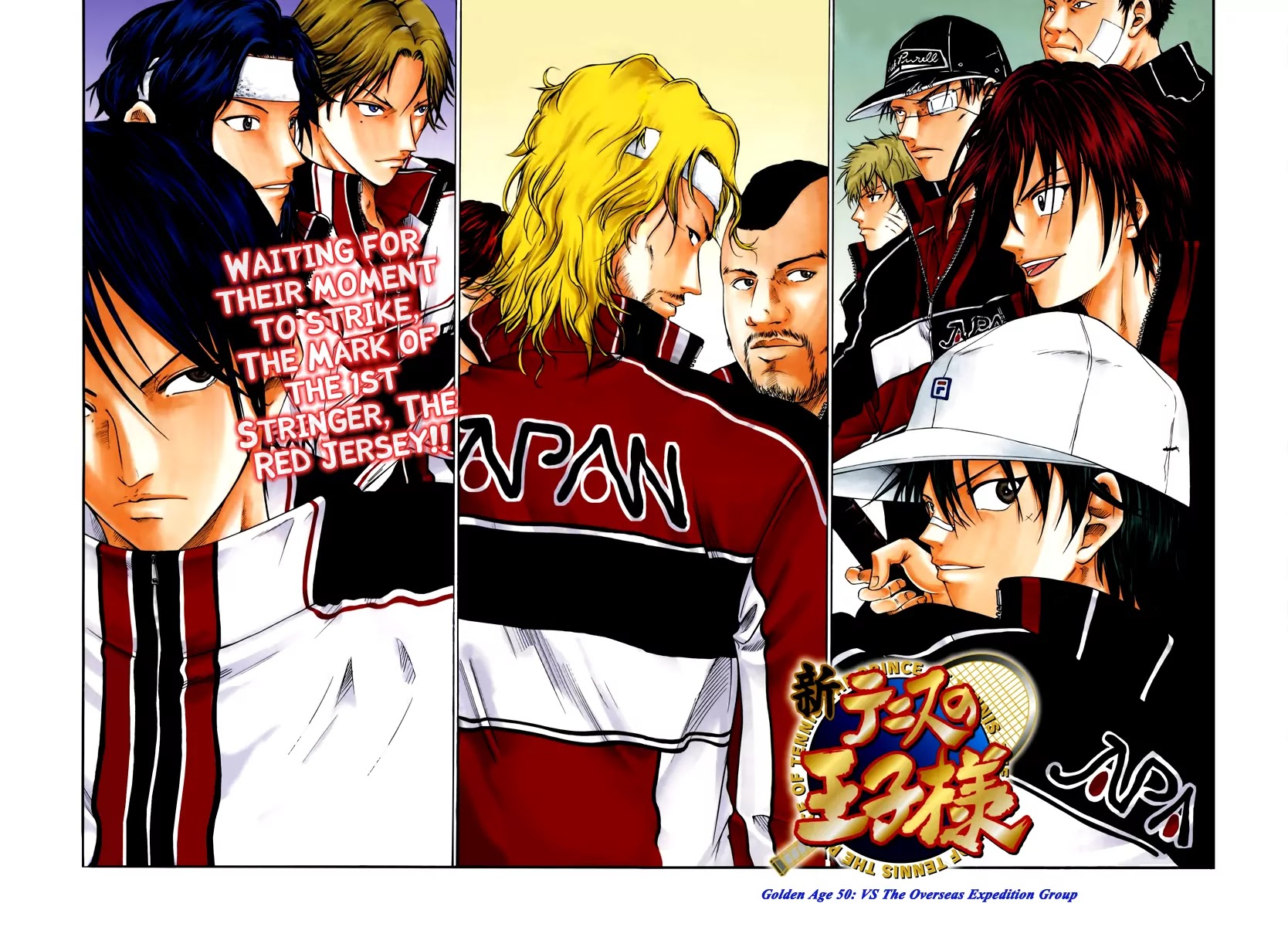 New Prince of Tennis Chapter 50 page 2 - Chapter 50 : VS The Overseas Expedition Group