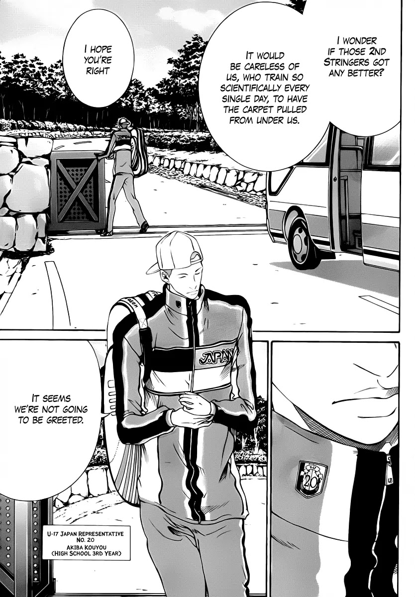 New Prince of Tennis Chapter 50 page 3 - Chapter 50 : VS The Overseas Expedition Group