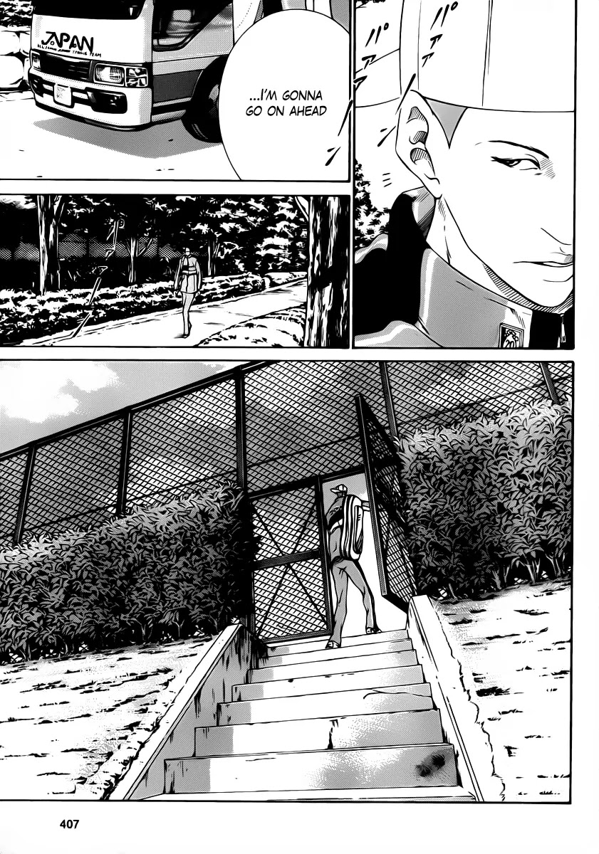 New Prince of Tennis Chapter 50 page 5 - Chapter 50 : VS The Overseas Expedition Group
