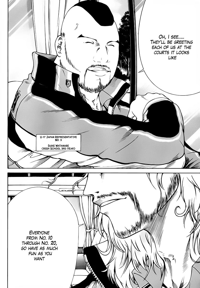 New Prince of Tennis Chapter 50 page 8 - Chapter 50 : VS The Overseas Expedition Group