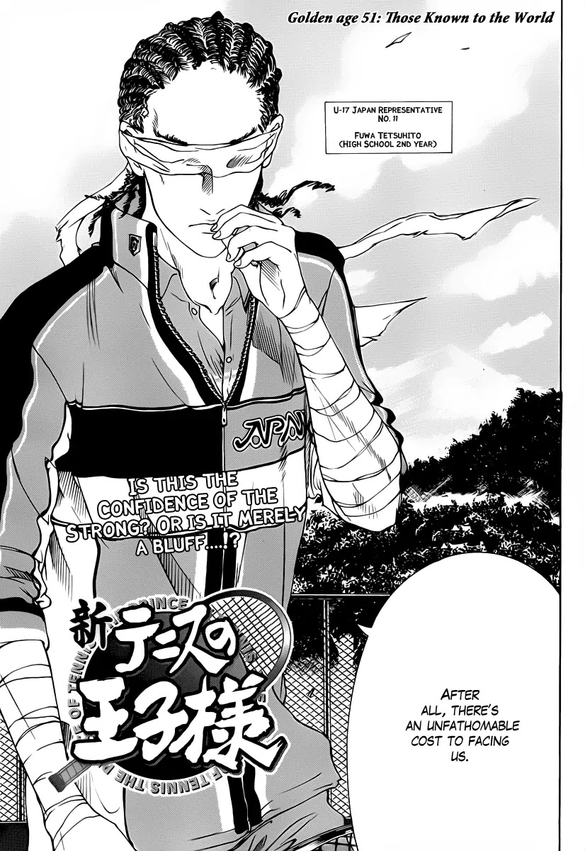 New Prince of Tennis Chapter 51 page 2 - Chapter 51 : Those Known to the World