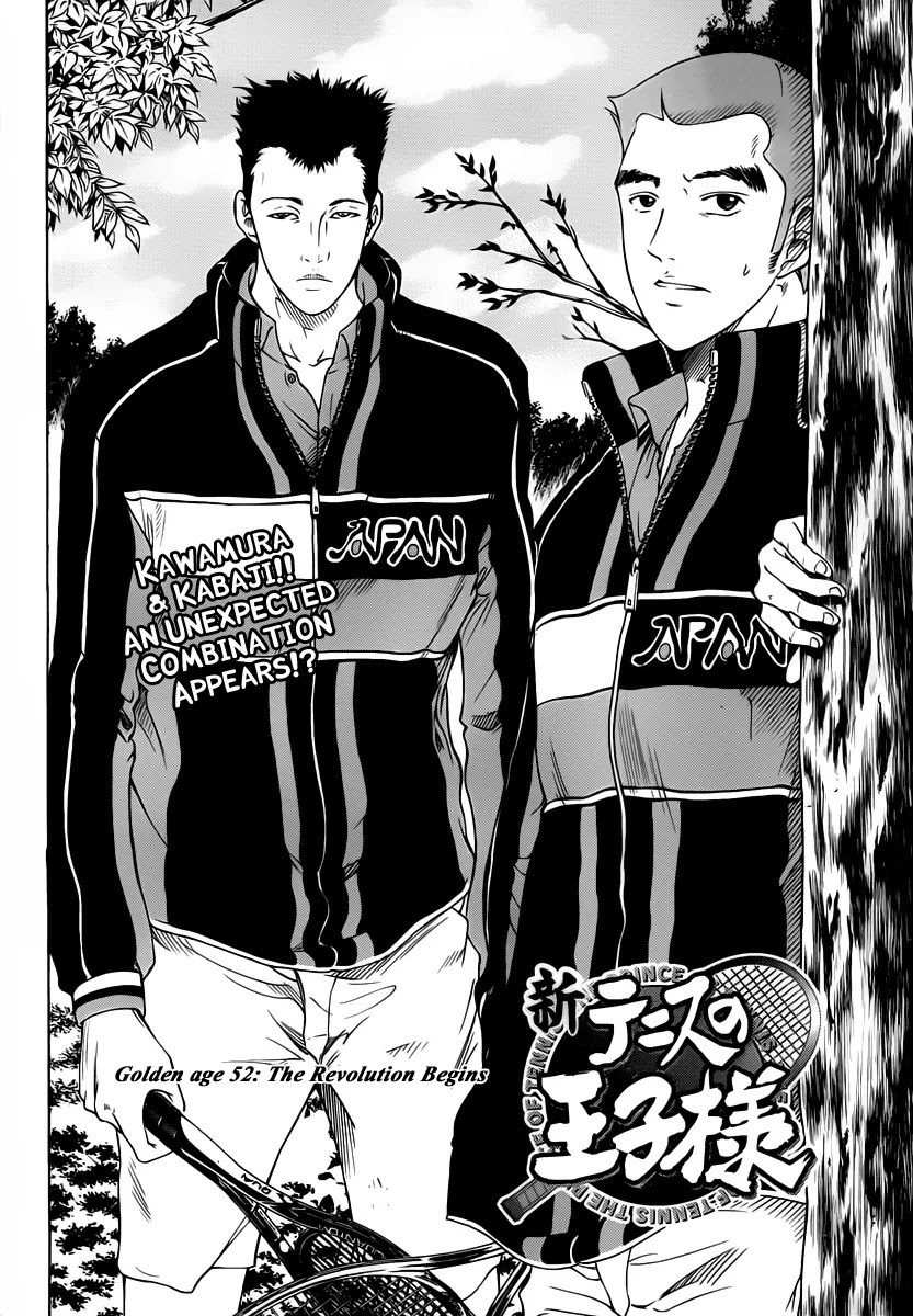 New Prince of Tennis Chapter 52 page 2 - Chapter 52 : The Revolution Begins