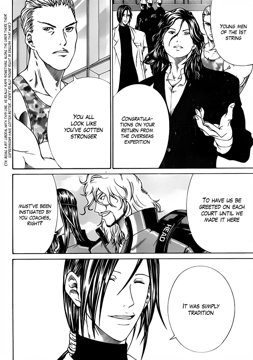 New Prince of Tennis Chapter 53 page 3 - Chapter 53 : Those Whom Began to Move