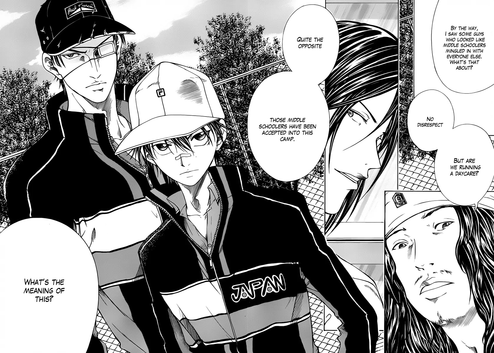 New Prince of Tennis Chapter 53 page 6 - Chapter 53 : Those Whom Began to Move