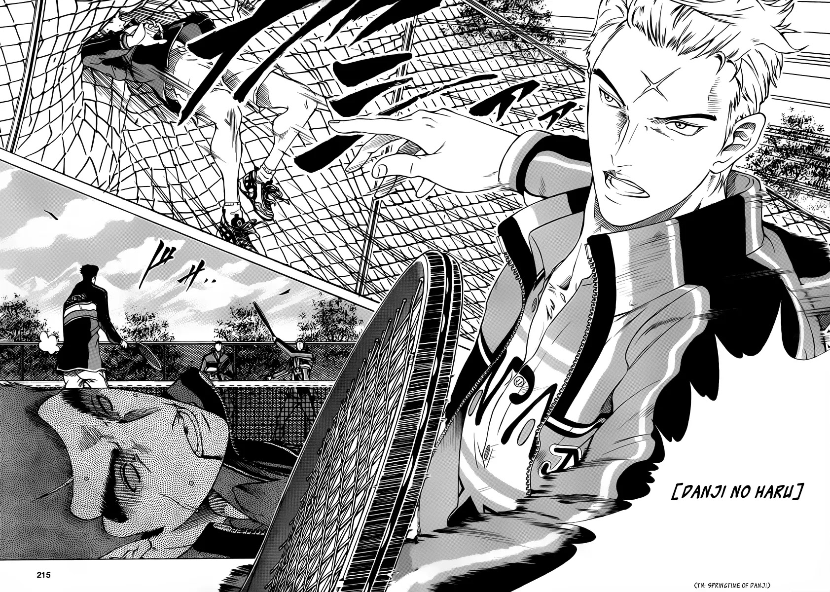 New Prince of Tennis Chapter 54 page 10 - Chapter 54 : Counterattack of the Black Jersey Brigade