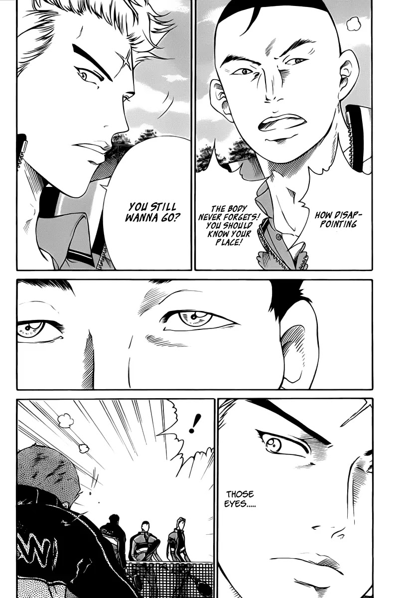 New Prince of Tennis Chapter 54 page 11 - Chapter 54 : Counterattack of the Black Jersey Brigade