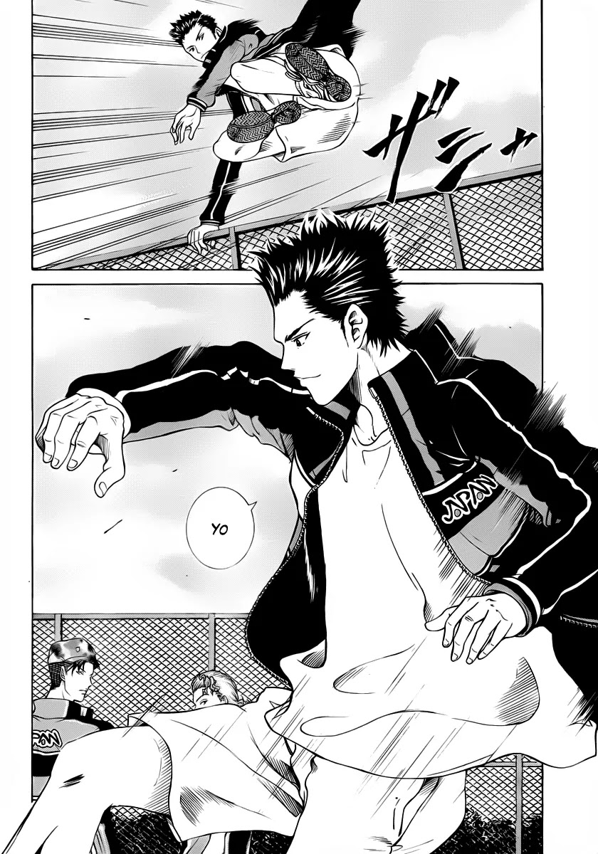New Prince of Tennis Chapter 54 page 2 - Chapter 54 : Counterattack of the Black Jersey Brigade