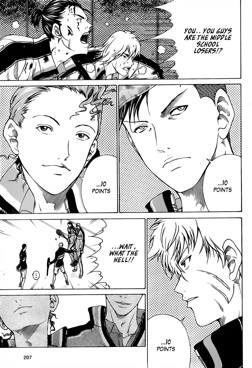 New Prince of Tennis Chapter 54 page 3 - Chapter 54 : Counterattack of the Black Jersey Brigade