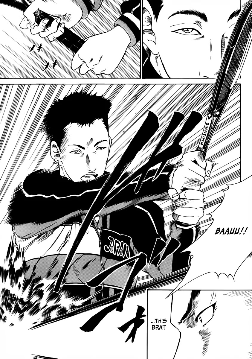 New Prince of Tennis Chapter 54 page 7 - Chapter 54 : Counterattack of the Black Jersey Brigade