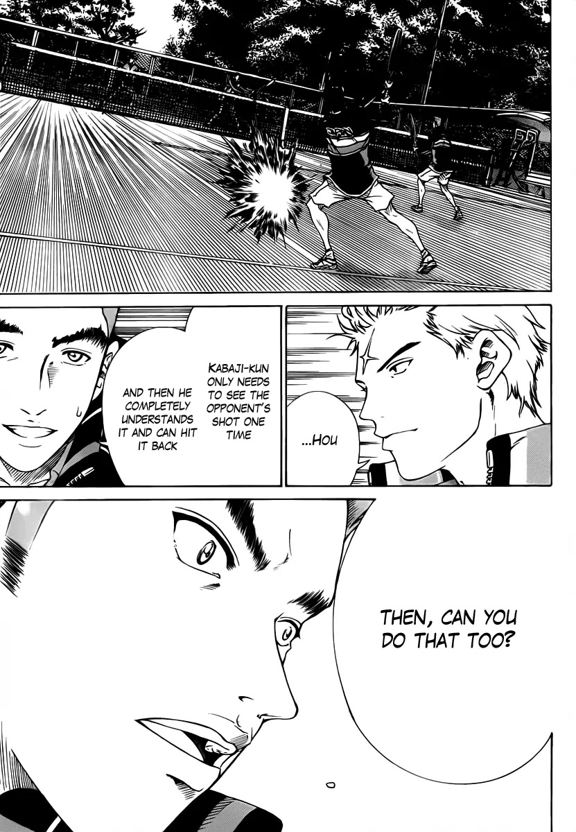 New Prince of Tennis Chapter 54 page 9 - Chapter 54 : Counterattack of the Black Jersey Brigade