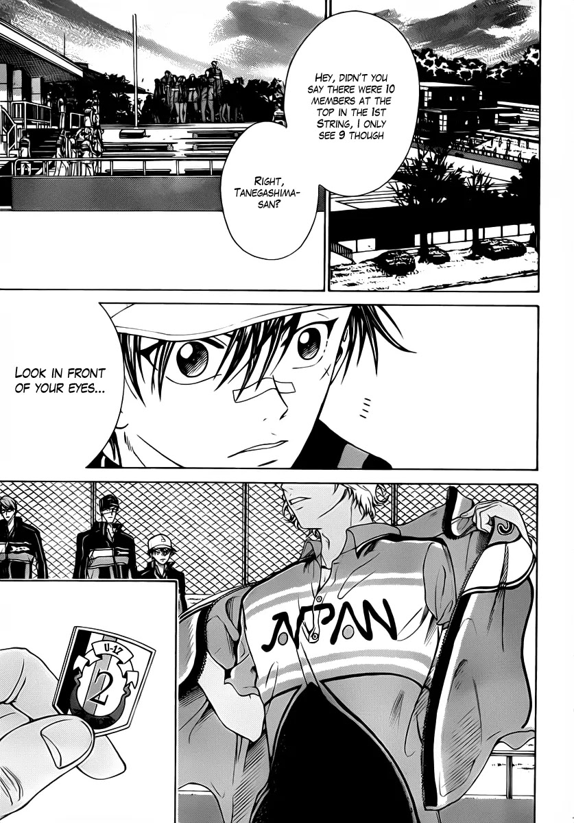New Prince of Tennis Chapter 55 page 10 - Chapter 55 : Appearance of the Star Performer