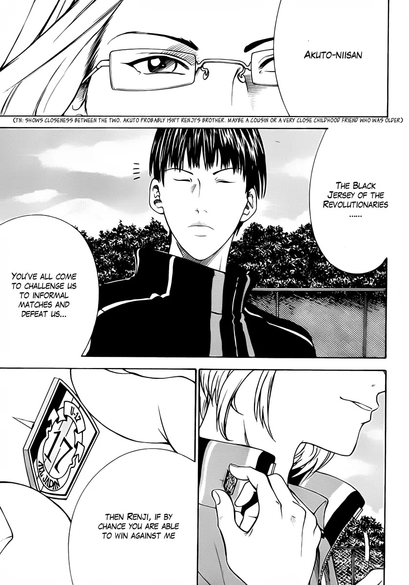 New Prince of Tennis Chapter 55 page 4 - Chapter 55 : Appearance of the Star Performer