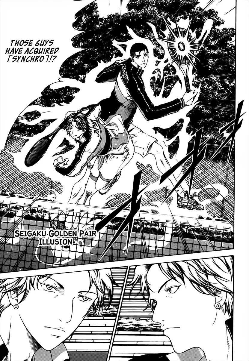 New Prince of Tennis Chapter 56 page 1 - Chapter 56 : The Threat of Vanish