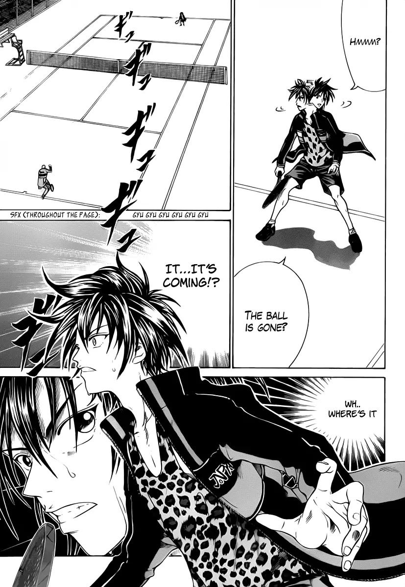 New Prince of Tennis Chapter 56 page 10 - Chapter 56 : The Threat of Vanish