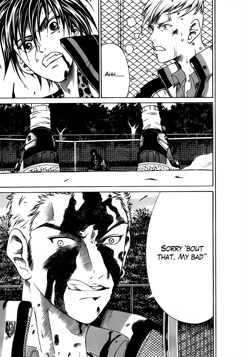 New Prince of Tennis Chapter 56 page 12 - Chapter 56 : The Threat of Vanish
