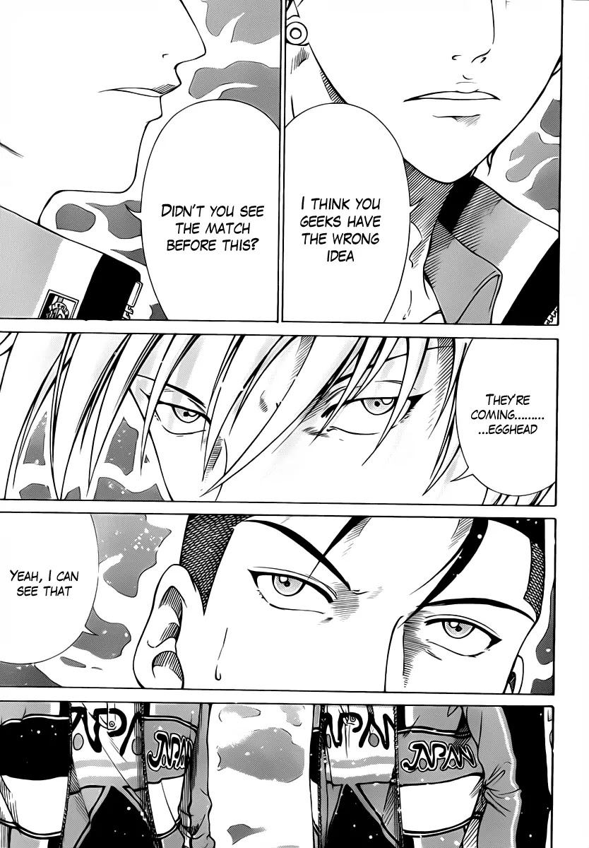New Prince of Tennis Chapter 56 page 3 - Chapter 56 : The Threat of Vanish