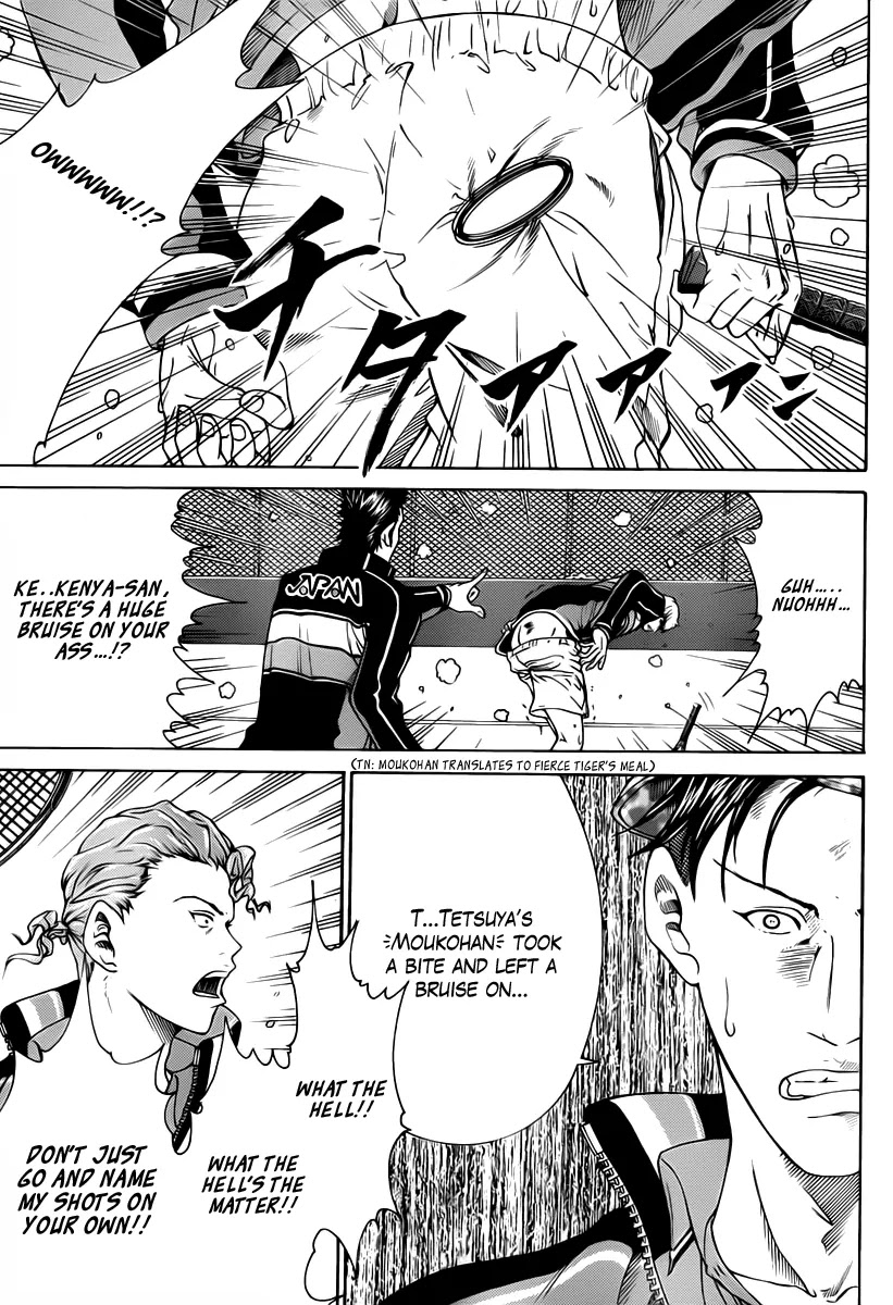New Prince of Tennis Chapter 59 page 11 - Chapter 59 : The Insurmountable Wall