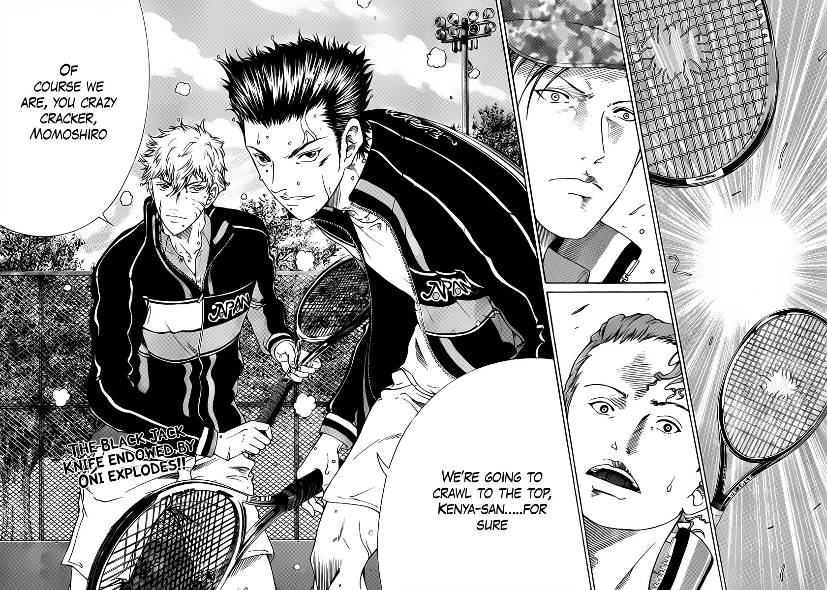 New Prince of Tennis Chapter 60 page 8 - Chapter 60 : Promise