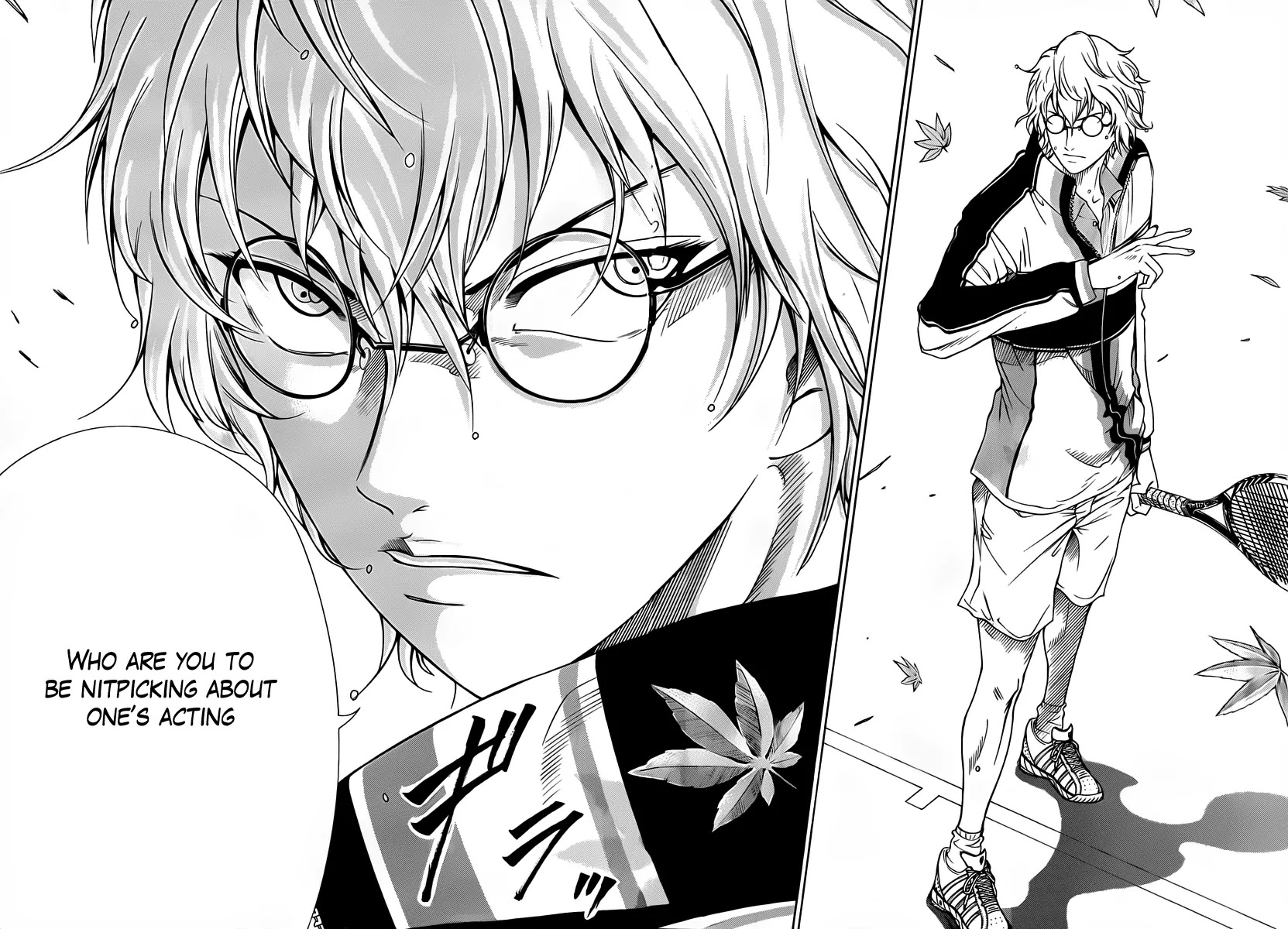 New Prince of Tennis Chapter 63 page 10 - Chapter 63 : Hyaku Hachi, Shiki Hadoukyuu