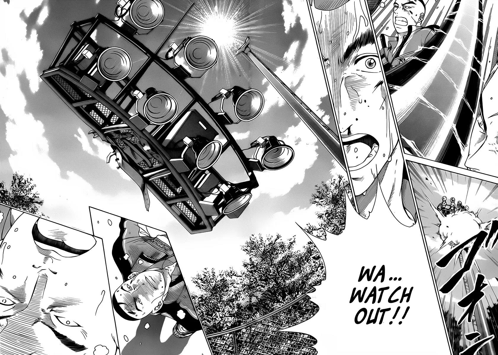New Prince of Tennis Chapter 63 page 4 - Chapter 63 : Hyaku Hachi, Shiki Hadoukyuu
