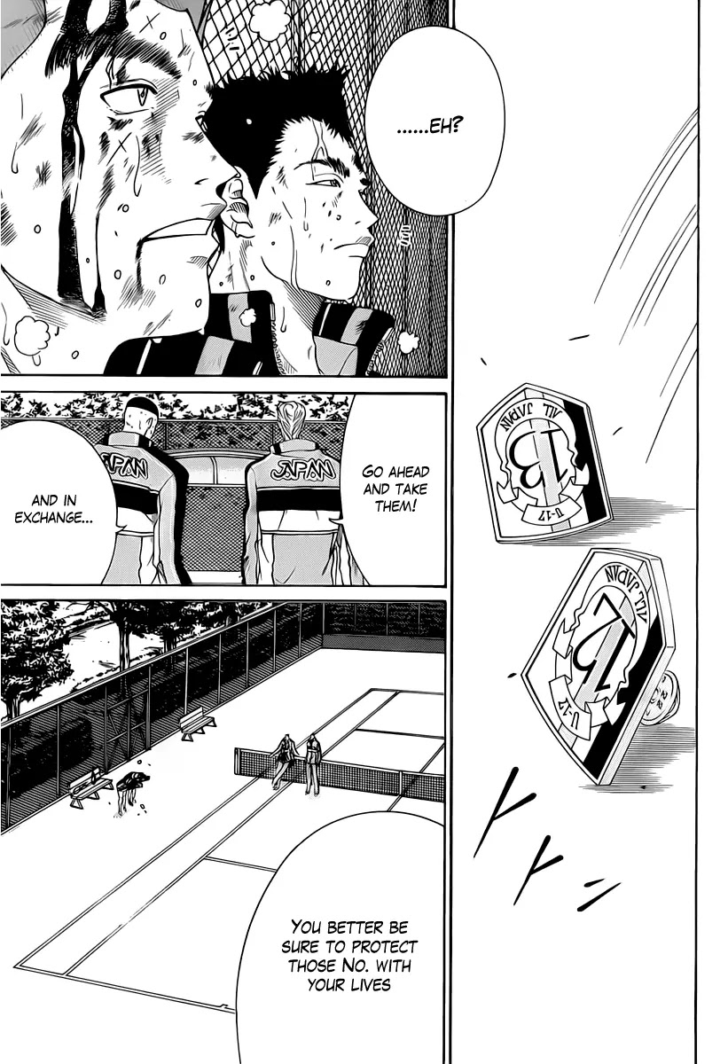 New Prince of Tennis Chapter 63 page 7 - Chapter 63 : Hyaku Hachi, Shiki Hadoukyuu