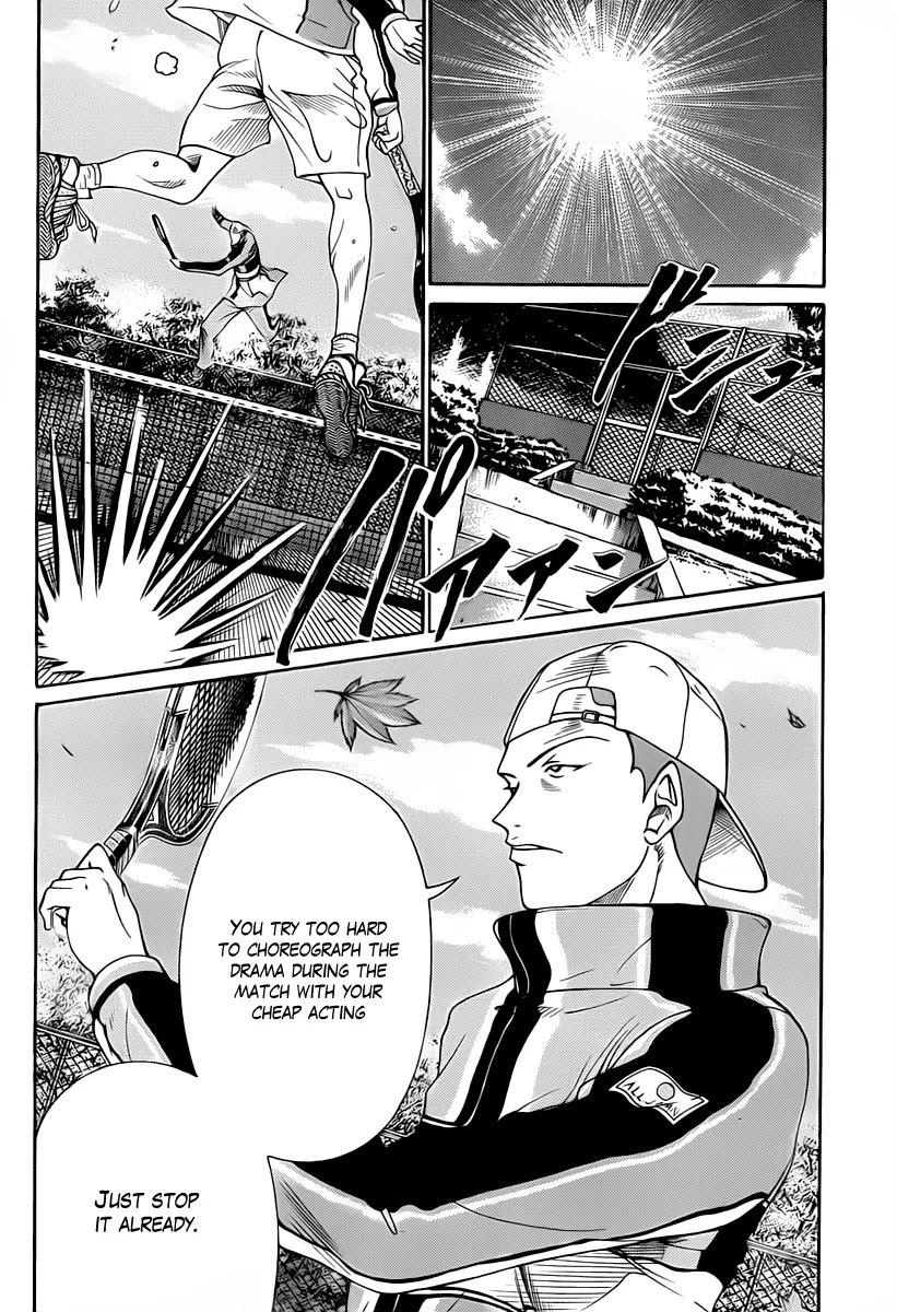 New Prince of Tennis Chapter 63 page 8 - Chapter 63 : Hyaku Hachi, Shiki Hadoukyuu