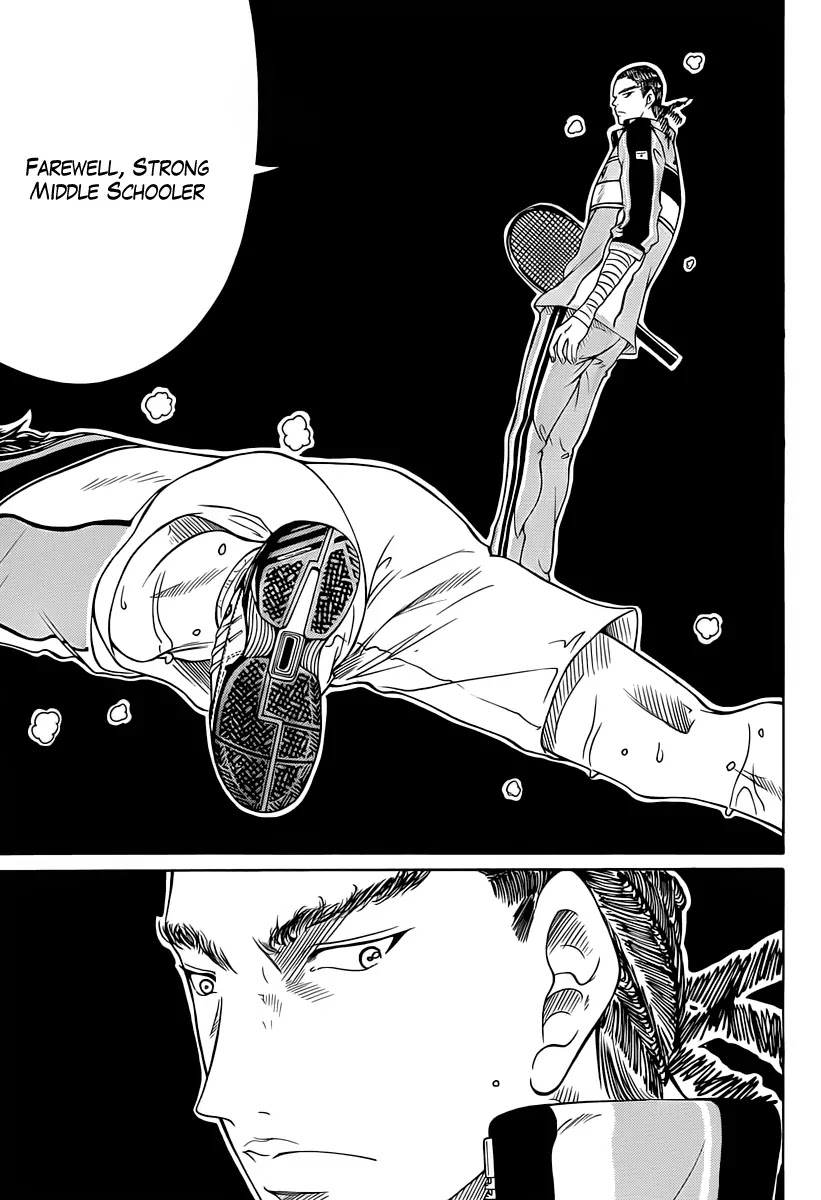 New Prince of Tennis Chapter 64 page 3 - Chapter 64 : Farewell, Strong Middle Schoolers