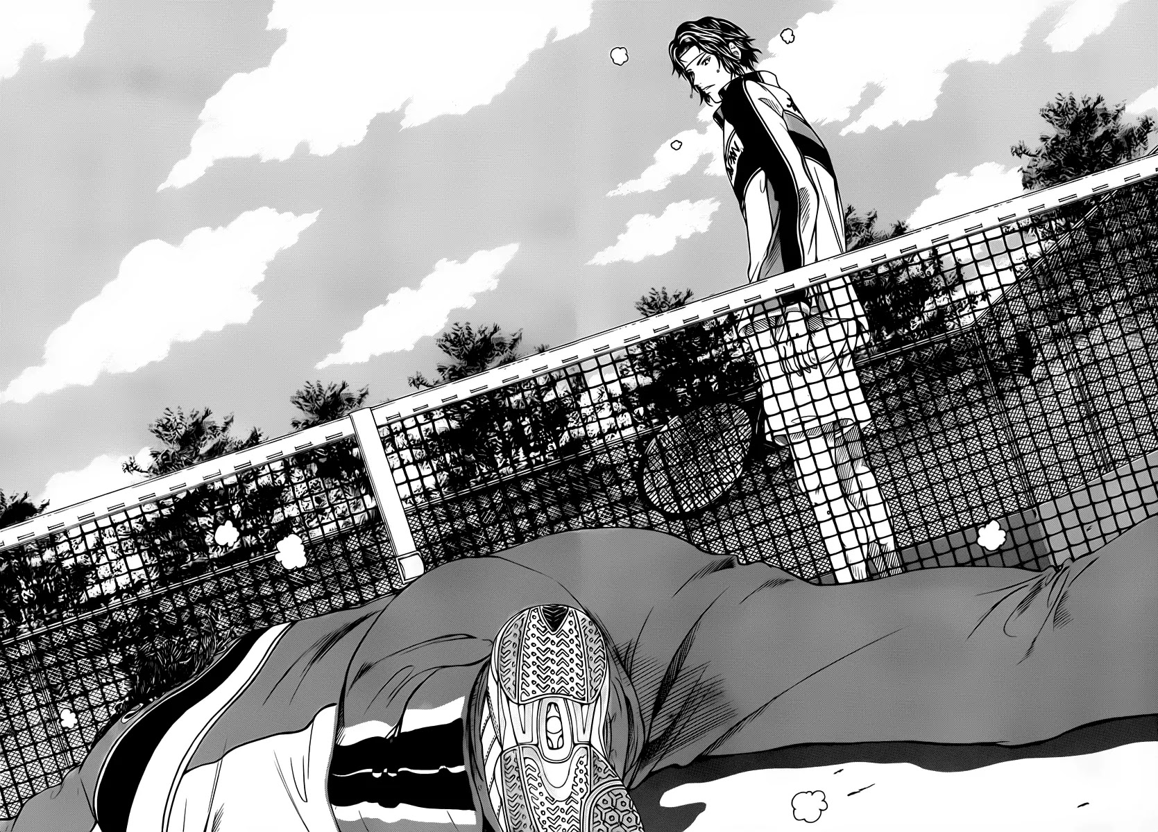 New Prince of Tennis Chapter 64 page 4 - Chapter 64 : Farewell, Strong Middle Schoolers