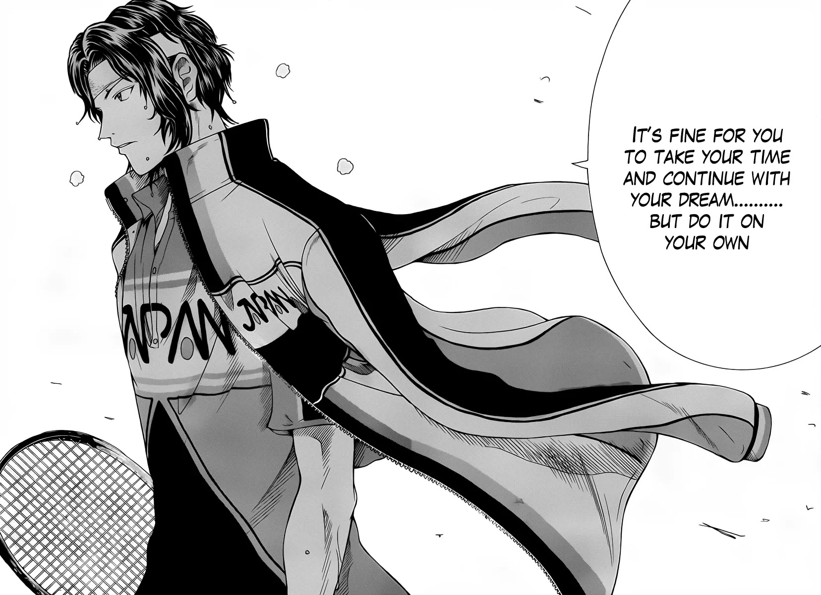 New Prince of Tennis Chapter 64 page 5 - Chapter 64 : Farewell, Strong Middle Schoolers