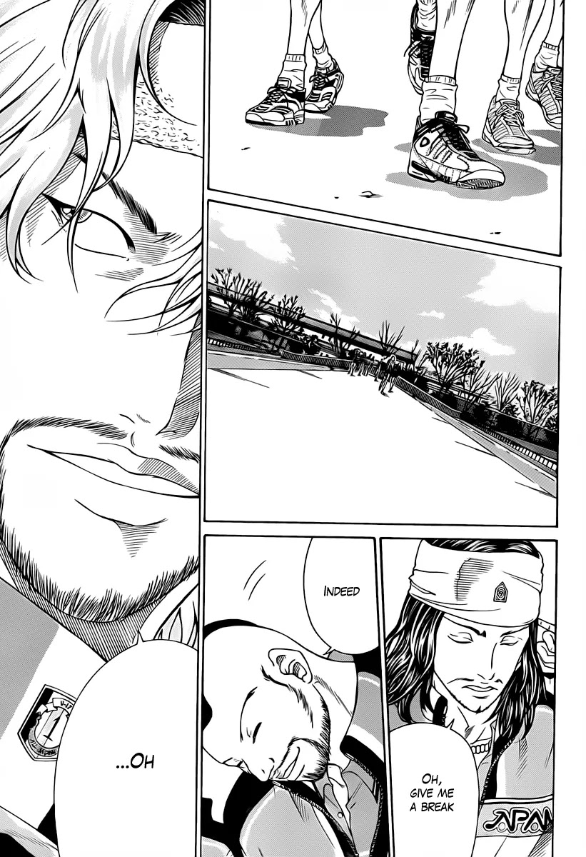 New Prince of Tennis Chapter 64 page 9 - Chapter 64 : Farewell, Strong Middle Schoolers