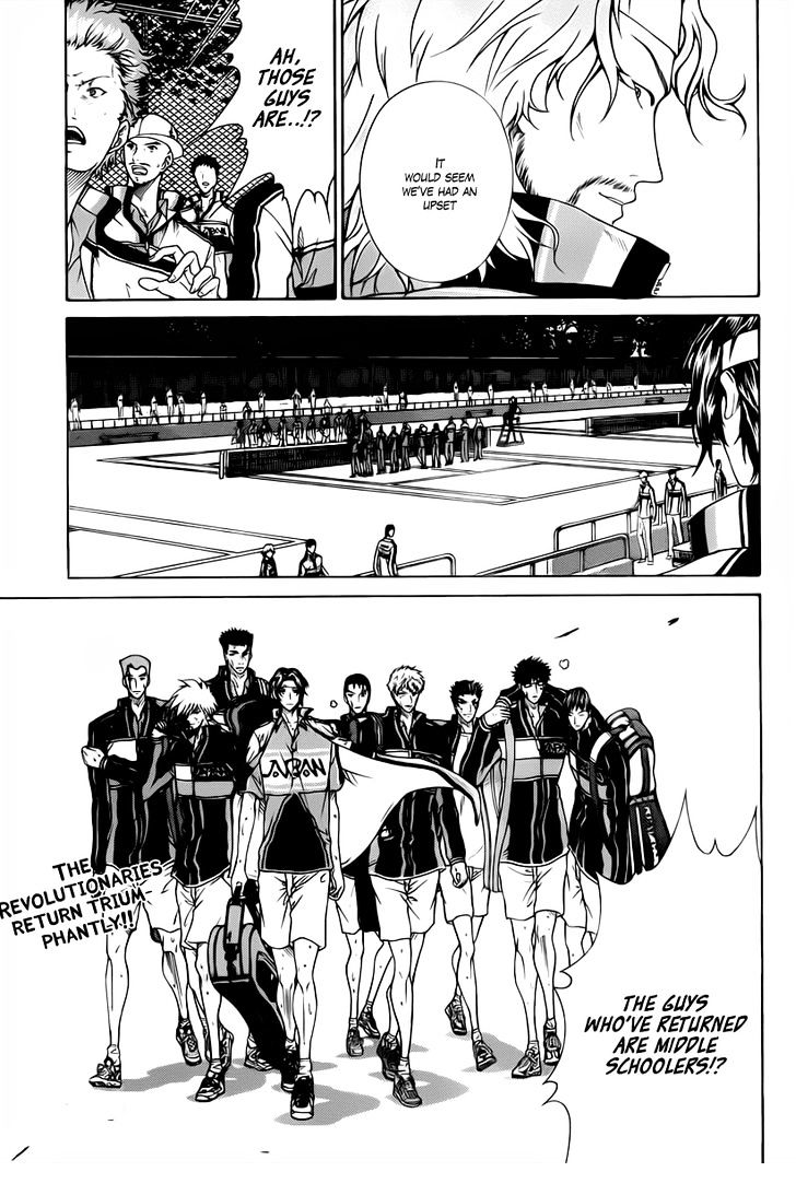 New Prince of Tennis Chapter 65 page 3 - Chapter 65 : Upset Victory