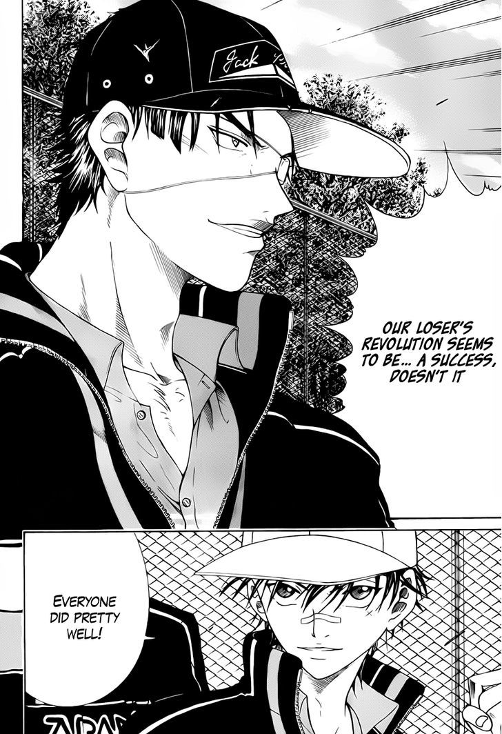 New Prince of Tennis Chapter 65 page 5 - Chapter 65 : Upset Victory