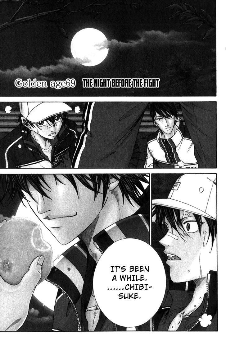 New Prince of Tennis Chapter 69 page 8 - Chapter 69 : The Night Before the Decisive Battle