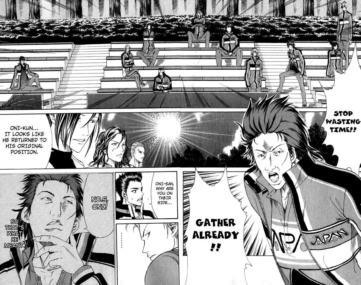 New Prince of Tennis Chapter 70 page 5 - Chapter 70 v2 : The Strongest Corps, The Genisuto