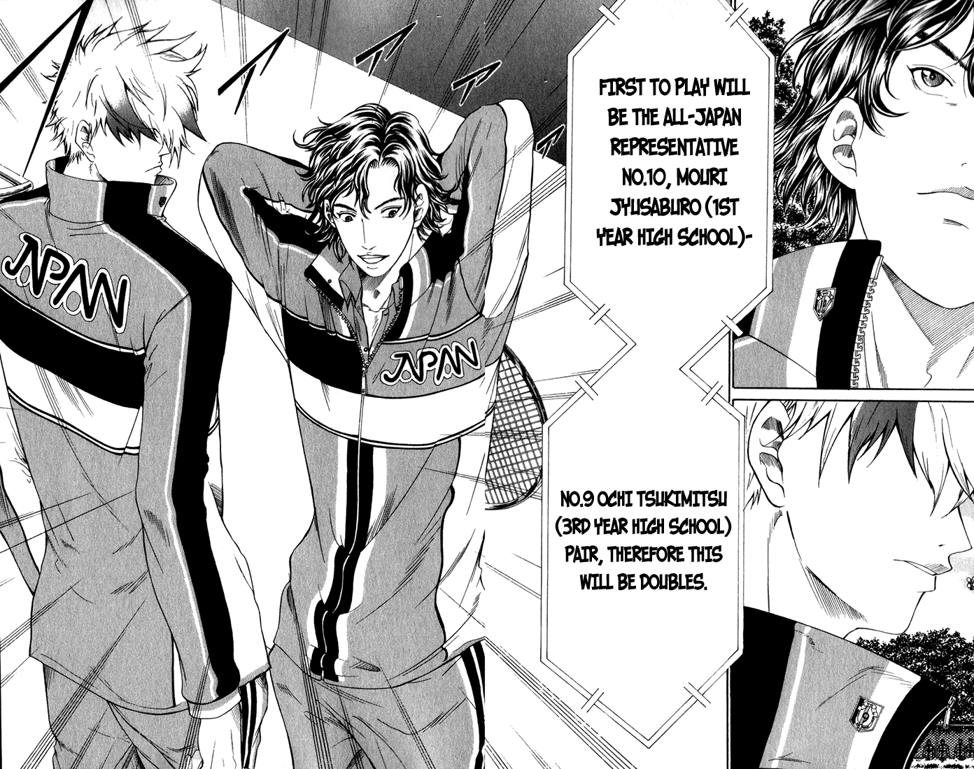 New Prince of Tennis Chapter 70 page 7 - Chapter 70 v2 : The Strongest Corps, The Genisuto