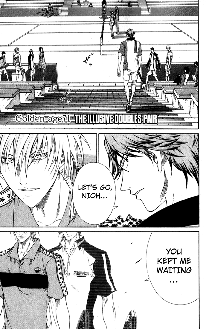 New Prince of Tennis Chapter 71.2 page 3 - Chapter 71 v2 : The Illusive Double Pair